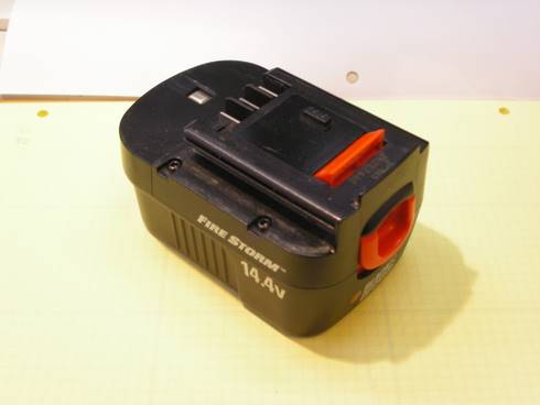 Lithium Upgrade to 18v Black and Decker Single Source Battery Pack -  Instructables